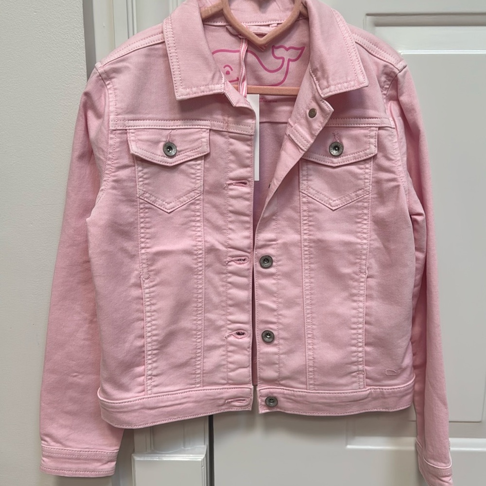 Girls Pink Jean Jacket